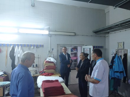 Rektör Yardımcımız Prof Dr.Emrullah EKEN hocamız Başkanlığımıza bağlı faaliyet gösteren Merkez Yemekhane ve Kutalmışoglu Süleyman Şah Tesisleri Yemekhanesinde incelemelerde bulundu.